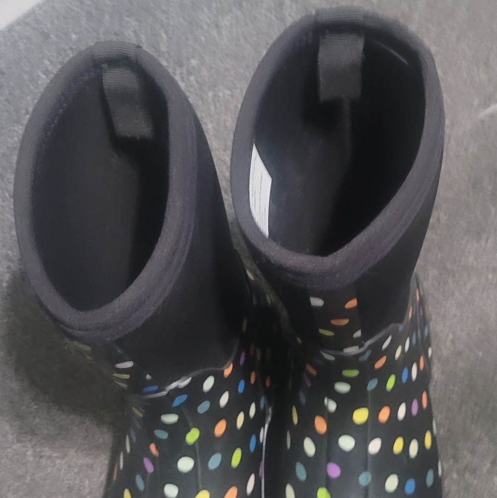 BLUE MOUNTAIN Colorful Polka Dot Adult Boots